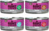 '-12 Pack Pack -4 (5.5 oz Rawz Natural Premium Pate Canned Wet Food for Senior Cats Cans Variety Flavor Bundle Flavors