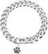 Dog Chain Collars Stainless Steel 19mm Cuban Link with Snap Buckle for Puppy Small Medium Large Dogs (22")