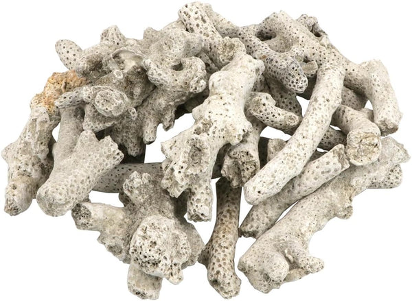 500g Coral Stone Fish Tank Filter Material, Fish Tank Filter Media for Fresh Water Decoration