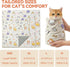27.6" BFNN Cat Grooming Wrap for Cutting Nails, Anti-Escape Calming Cat Swaddle Wrap for Medicine, Nail Clipping, Teeth