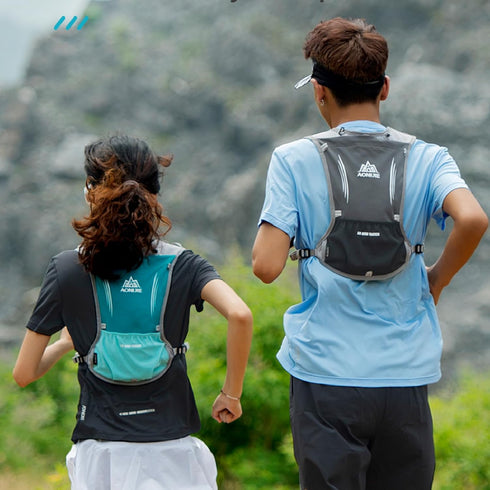 JEELAD Hydration Vest Backpack for Running, BPA-Free Leak-Proof Water Bottles for Marathon, Biking, Hiking, Cycling