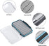 Gonex Fly Boxes for Fly Fishing, Two-Sided Waterproof Lightweight Box with Easy Grip Transparent Lid, 5.9"x 3.8"x 1.77"