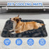 Generic Summer 28" X22" Pet Cooling Mats for Dogs Cats Ice Silk Pet Cooling Mat for Dogs Flowers Leaf Motif Dog Bed