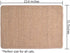 Cat Scratch Pad, Natural Sisal Cat Scratcher Mat, Anti-Slip Sleeping Carpet for Grinding Claws and Protecting