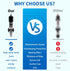 FREESEA 25W Aquarium Fish Tank Heater - Small Submersible Water Heater with Preset Temperature for Betta & Turtle