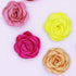 JUHAO Dog Collar Flowers, Pet Bow Tie Flower Collars for Puppy Grooming Accessories (8pcs Handmade Rose)