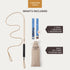 Flirt Pole for Small or Medium Dogs - 26 Inch with 70 Inch Rope and Two Toys, Spring Pole for All Breeds