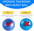 Tnoay 25'' Herding Ball for Dogs Horse with Cover | Dual Layered Herding Dog Jolly Ball for Australian Shepherds