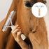 iplusmile Dematting Brush Rake - Gentle Grooming Brush with Wood Handle for Horses, Dogs, and Shedding Grooming