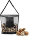 EAmber Mushroom Foraging Bag w/ Pouch & Basket - Mesh Harvesting Bag