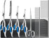 Niura Pet Grooming Scissors Set - Professional Stainless Steel Grooming Kit with Curved,