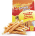 Snacks,10.6 oz Jungle Calling Dog Treats, Chicken Wrapped Rawhide Sticks for Dogs, Grain-Free Natural Small Dogs
