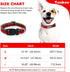 Christmas Plaid Dog Collar, Adjustable Red Collar for Boy and Girl Dogs with Strong Plastic Buckle, L