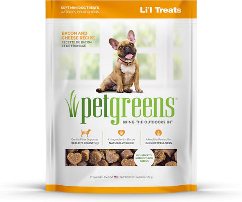 Pet Greens Soft-Chew Dog Li'L Treats, Yellow, Small