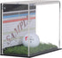 Golf Ball Display Case Stand with Turf Base, for balls from Hole-in-One or Best Score Games with backing to hold the