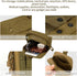 IronSeals Tactical Molle EDC Pouch, Multi-Purpose Compact Pack, Water-Resistant Utility Pouch with Flag Patch