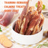 Dog Jerky Treats, Triple Flavor Jerky Twist Sticks 5 inch, Chicken Duck Wrapped Cod Sticks, 28-29 Counts