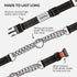 CollarDirect Martingale Dog Collar, Stainless Steel Chain and Quick Release Buckle, Reflective Collar for Dogs, Black