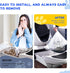 3 4, 60 Pack 9-11 Litter Box Liner Bag Compatible with Cat litter Box and - Extra Thick Waste Bags for Self-Cleaning