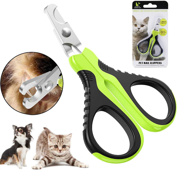 VICTHY Pet Nail Clippers for Small Animals, Professional Dog/Cat Claw Toenail Trimmer Grooming Tool