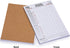 (8.2 5.5 Inches) 60 Yellow Mountain Imports Mexican Train and Chicken Foot Dominoes Scorepad/Scoring Sheets x - Sheets