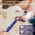 Psytpusa Plaque Remover for Teeth, Pet Ultrasonic Cleaner, Dog Plaque and Tartar Remover with LED Light, Dog Teeth