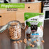 V-dog 10oz Soft and Chewy Vegan Wiggle Dog Biscuits - Natural Peanut Butter Flavor Training Treats