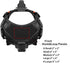 ICEFANG GN3 Tactical Dog Harness, M (25"-31" Girth), 6X Buckle, Molle Vest with Handle, No Pull Front Clip