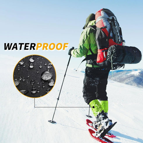 Leg Gaiters - 100% Waterproof Adjustable Shoe Snow Boot Guards for Hiking, Hunting, Climbing