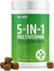 Pet MD 5in1 Dog Multivitamin - 30 Essential Vitamins, Minerals & Nutrients for Skin, Coat, Hip, Joint, 60ct