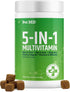 Pet MD 5in1 Dog Multivitamin - 30 Essential Vitamins, Minerals & Nutrients for Skin, Coat, Hip, Joint, 60ct