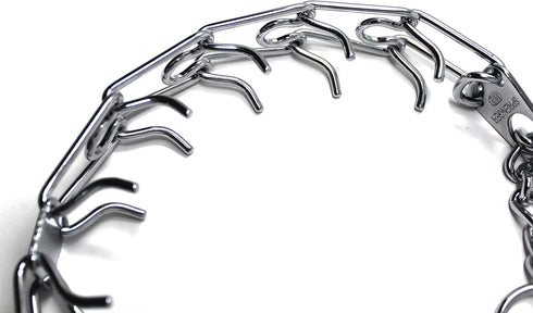 HS HERM. SPRENGER GERMANY Prong Dog Training Collar - Quick Release Buckle Ultra-Plus Chrome Plated Steel for Dogs