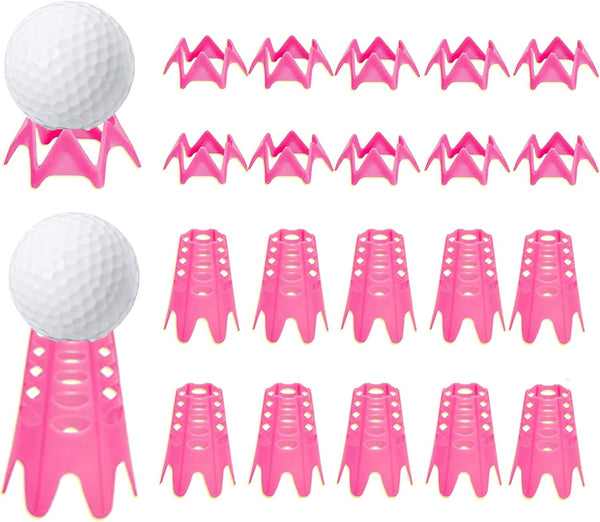 Plastic Golf Tees, Golf Simulator Tees for Home, Outdoor Indoor Golf Tees