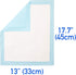 (100 Pads) CalPalmy Ultra Absorbency Pet Toilet Training Pads 18" x 13" Moisture Locking Technology Turns Liquid into Gel - Perfect for Rabbits and Guinea Pigs