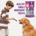 Cod Skins Dog Training Treats - All Natural & Healthy Fish Skin Snacks for Dogs, Boost Coat & Oral Health