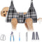 BEAUTYZOO Dog Grooming Hammock, Small Dog Sling for Nail Trimming, Dog Hanging