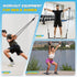 Pilates Bar Kit with Resistance Bands, Multifunctional Yoga Bar with Heavy-Duty Metal Adjustment Buckle for Home