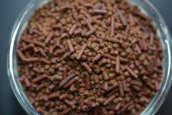 S&C AQUATICS MINI Beefheart & Soft BIT Mix,Beef Heart,Discus Food,Angel Fish Food,Cichlids (32oz -