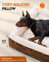 Medium Orthopedic Dog Bed, Egg Foam Couch with Removable Washable Cover, Waterproof Sofa Bed with Non-Slip Bottom,
