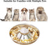 Stainless Steel Pet Bowl for Puppy and Cat, Dog Food and Water Feeding Bowl, 1PC, M, for Multiple Pets