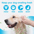 NonScents 75 Deodorizing & Cleaning Dog Grooming Wipes - Fragrance-Free Pet Wipes for Dogs, Unscented for Quick Baths
