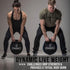 HYPERWEAR SandBell Sandbag Workout Bag, Pre-Filled with Clean USA Sand, Soft Weights