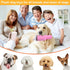 Mity Rain Funny Tumbler Handle Cup Dog Toys - Cute Squeaky Interactive Fluff and Tuff Toys for Small Medium Large Dogs