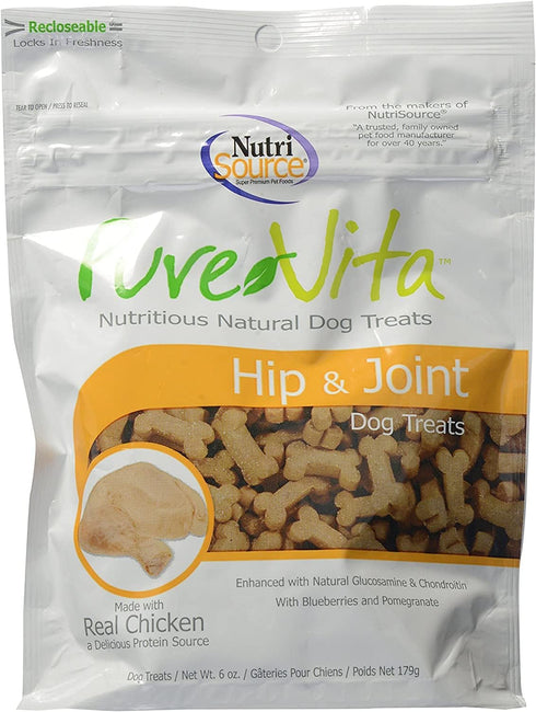 Hip And Joint Dog Treats With Real Chicken, 6 Ounces (3-Pack)