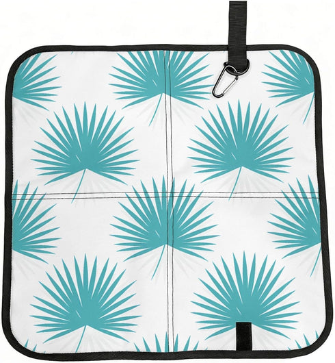 Vaelthyroewao Watercolor Flower Petals Portable Foldable Stadium Seat Pad Waterproof Sitting Mat Cushion