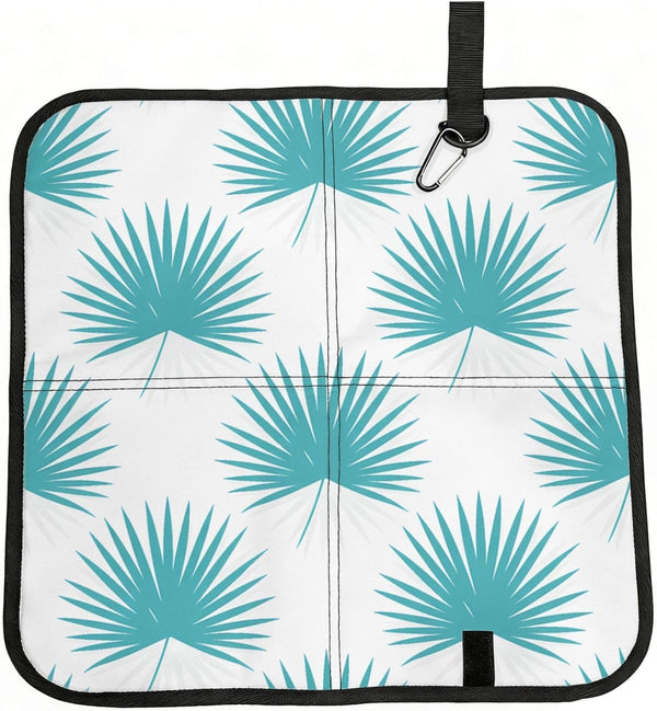 Vaelthyroewao Watercolor Flower Petals Portable Foldable Stadium Seat Pad Waterproof Sitting Mat Cushion