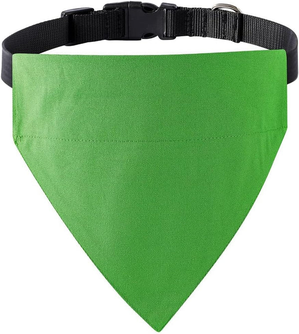 Sublimation Blank DIY Dog Bandana Collar with Adjustable Buckle, Strong D-Ring for Easy Leash Attachment, Pet Bandana