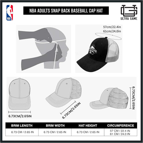 Ultra Game Men's Trucker Hat All Around The World