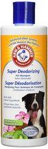 Arm & Hammer for Pets Super Deodorizing Shampoo for Dogs - Best Odor Eliminating Shampoo, 20 Fl Oz (Pack of 2)