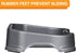 Neater Pet Brands Big Bowl, Extra Large Bowl for Cats or Small Dogs, 8 Cups Capacity, Gunmetal Grey